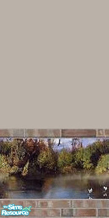 Sims 2 — The River by Lorah — A river; blue, brown, green. By Lorah for TSR