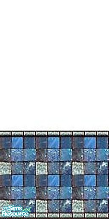 Sims 2 — Blue Ceramic Tile by Lorah — realistic blue tiles