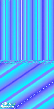 Sims 2 — Blue Wall by ive — Wall with blue stripes.