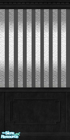 Sims 2 — Silver and Black by FxyLdy — Silver stripes make this a great wallpaper for any room, even the bath. Enjoy!