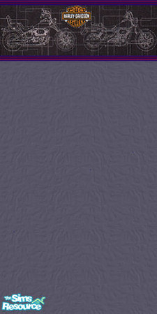 Sims 2 — Harley Border by paulajedi — Harley Davidson wallpaper. 
