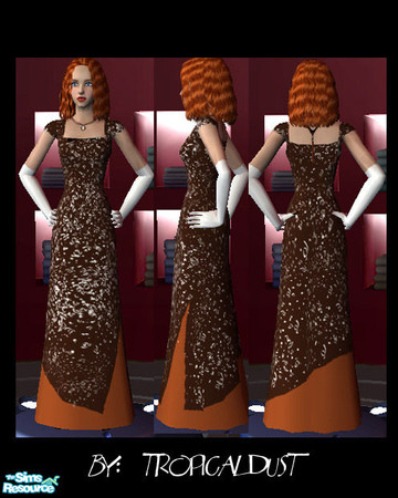The Sims Resource - Titanic Ball Gown