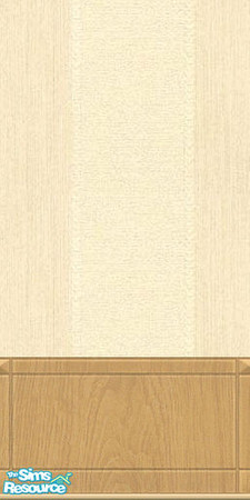 Sims 2 — Beige w/ brown panel by ShelleyFCarter — Beige w/ brown panel