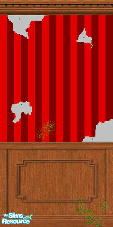 Sims 2 — The neglected wallpaper by Mooncheese — well it would appear that some time ago a sim of very little inteligance