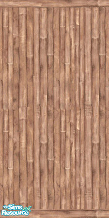 Sims 2 — Bamboo4 by TSR Archive — Natural bamboo mat for your walls.
