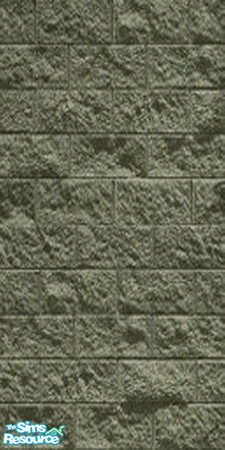 Sims 2 — Charvat Manor wall from Sims 1 by sr383 — Here's a retro wall for modern-day Sims.