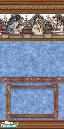 Sims 2 — am_angelblue02 by Cruella — Angel border wall.