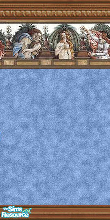 Sims 2 — am_angelblue01 by Cruella — Angel border.