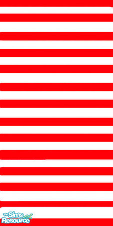 Sims 2 — Traditional Candy Cane by The All Knowing Waffle — This is a festive yule time wall paper that will really get