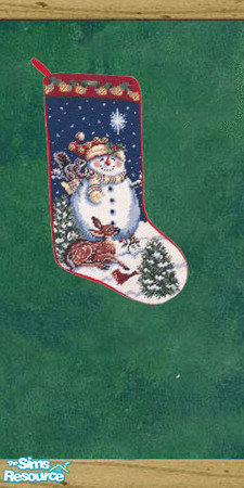 Sims 2 — Christmas by Sim_Clouds — Show that Holiday Spirit with this Fine Wall 