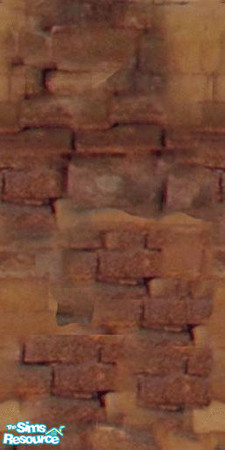 Sims 2 — JP Brick & Sand by Jonchloe — Sand blasted brick