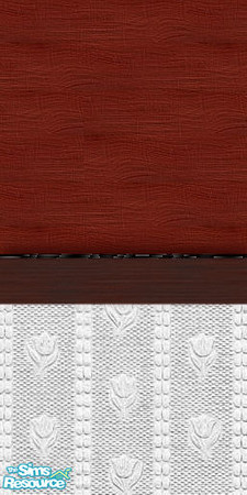 Sims 2 — Wood/Wallpaper by Purpleto280 — This combition of wood and wallpaper has a kick of its own, try it youknow you