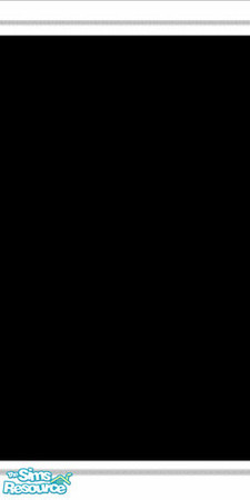 Sims 2 — Basic Black Painted Wall by clcny20 — Finally, a basic black painted wall, with white trim at the top and bottom