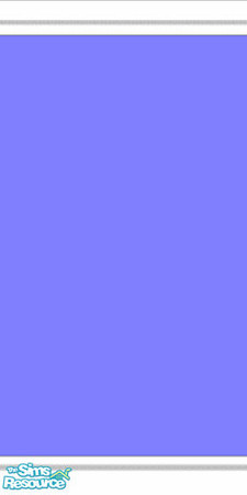 Sims 2 — Purple-Blue Painted Wall by clcny20 — A purple-blue painted wall with white trim on the top and bottom