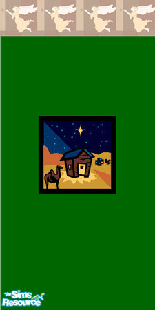 Sims 2 — Angel Christmas Wallpaper2 by mrsnbayley — This is the second part of the Angel Wallpaper. They go well