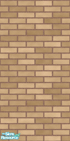 Sims 2 — Exterior Brick 04 by hippichick — Smart exterior brick to match my brick paving.