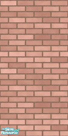 Sims 2 — Exterior Brick 02 by hippichick — Smart exterior brick to match my brick paving.