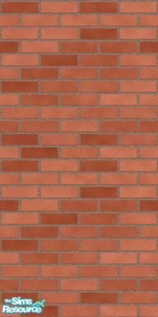 Sims 2 — Exterior Brick 01 by hippichick — Smart exterior brick to match my brick paving.