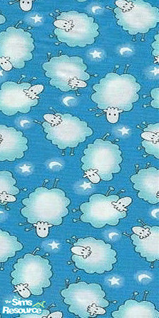 Sims 2 — Sheep Wall by Raahnii — Crazy sheep wallpaper.