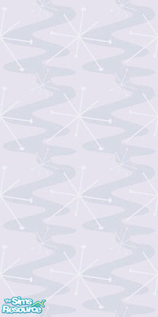 Sims 2 — Retro 50's Purple Pattern Wallpaper by thecultofheather — Retro 50's pattern in purple on wallpaper.