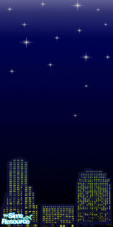 Sims 2 — Moonlight Metropolis 2 by echo_eternity — Miss the big city lights? Longing for those city skylines? Never fear!