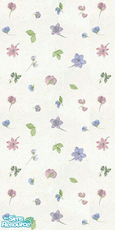 Sims 2 — Mini Flowers Wallpaper by cemre — as title