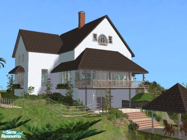 Sims 2 — Brienen Park Ave. by oldmember_silver_sim — Situated in the richy neighborhood of Brienen Park Avenue...this