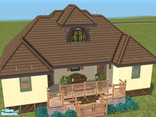 Sims 2 — Bing Hallo by khougar — Bungalow