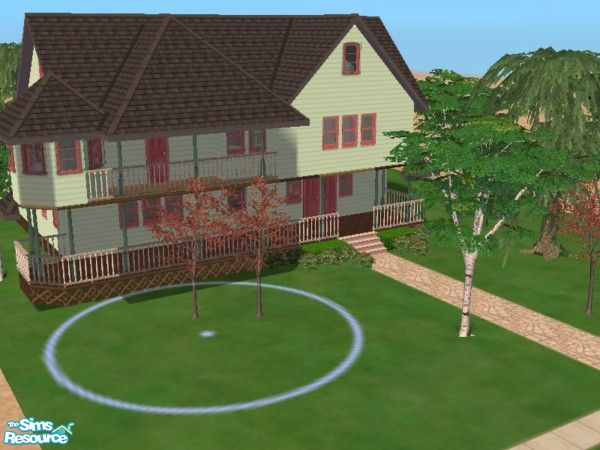 Sims 2 — Graceful Victorian by ajd28 — This is my first house to upload. I hope you like it.