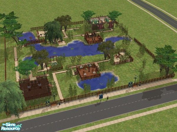 Sims 2 — Park Avenue by gr11chairman — Park Avenue is the ideal place to go to for complete relaxation. It facilitates