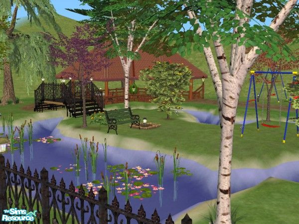 Sims 2 — Papillon Park by oldmember_Nullafy22 — 