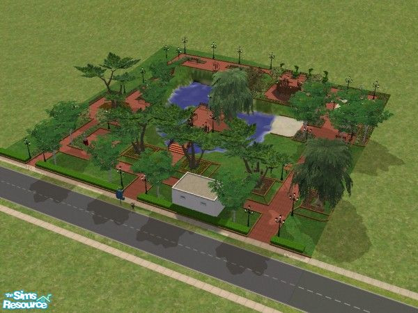 Sims 2 — Jefferson Hill Park by friggles — Jefferson Hill Park: The Perfect place to take that favourite someone for a