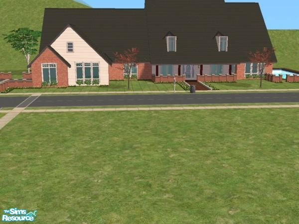 Sims 2 — Warm Comfort by ShelleyFCarter — Fully decorated. 3+ bdrms w/ the potential of up to 5 if you really had to. 3