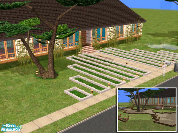 Sims 2 — China house by bibario — justa a house trying to be more oriental