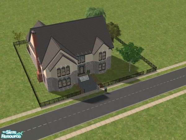 Sims 2 — Rowans by oldmember_nickyjbee — Beautiful 2 bedroomed house, 3 bathrooms, fully fitted kitchen, furnished