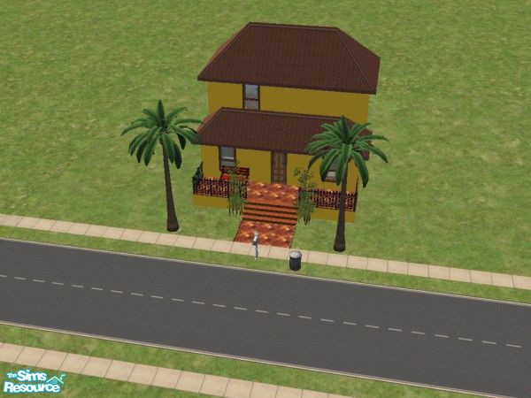 Sims 2 — Tropical Starter Home by freaksgeeks — This lovely home is perfect for any family just starting out.