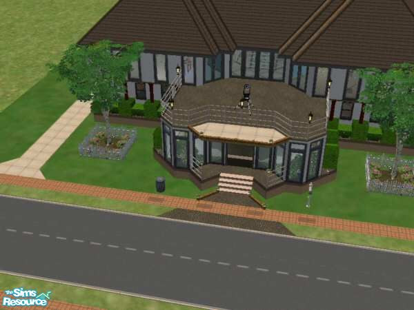 Sims 2 — 125 Memory Lane by eserick224 — 3 Bedroom, 4 Bathroom house with a raised kitchen. Nicely lit at night. perfect