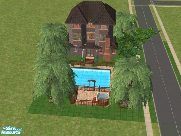 Sims 2 — Lot09 by xpervertedxchickx — Once again something Different. :) Im kinda happy on how this turned out actually.