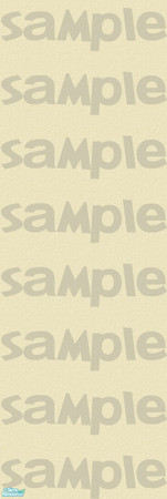 Sims 2 — Santori Wall #3 by estatica — Part of the Santori Set, this wall is perfect for downtown lots, and matches Maxis