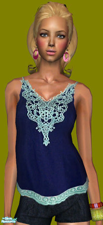Sims 2 — Top and shorts - 2 by milanokat — 