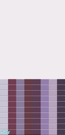 Sims 2 — Purple half-tiled walls by HollyChappell — Half-tiled walls for the modern Sim home. This set includes Amethyst,