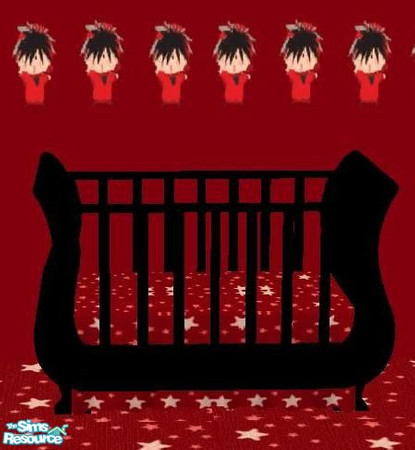 Sims 2 — Yashichi Crib by Bury me deep inside your heart — 