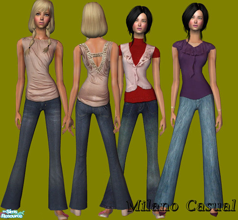 Sims 2 — Casual by milanokat — ^-^