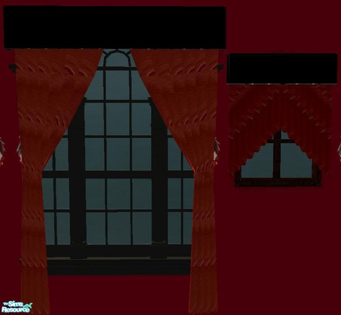 Sims 2 — Yashichi Curtains by Bury me deep inside your heart — 