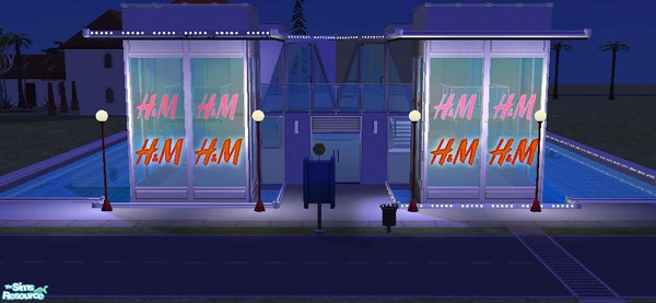 Sims 2 — Flip by benjimad — A H&M shopping center...