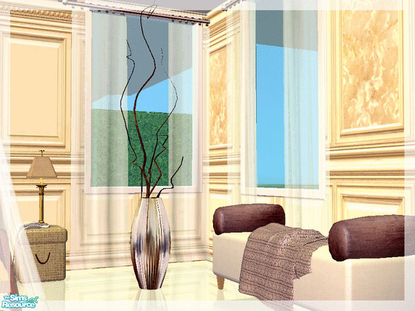 Sims 2 — Breeze Bedroom - vase by kibanahnah — new mesh!