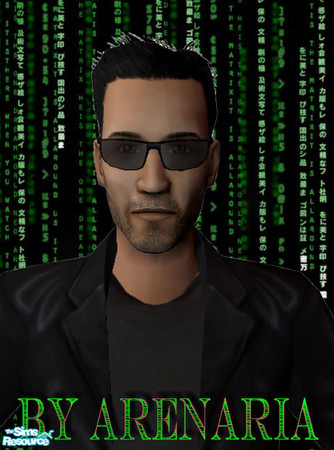 Sims 2 — Neo by arenaria — Neo of the first Matrix movie. Look for upgrades as soon as so meone hacks into the PKG. files