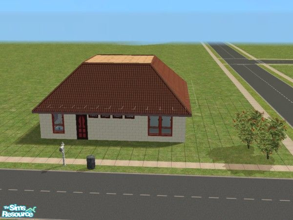 Sims 2 — 6 Viper Drive by Hugster — This is the perfect starter home and comes partly furnished. It's easily expandable.