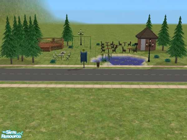 Sims 2 — Mini Park by beflexor — A very small Park
