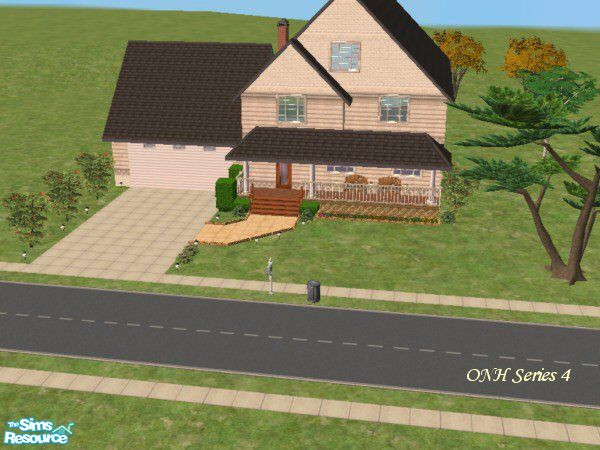 Sims 2 — Potter 4 by PaleGothic — First in the 3 part series of the ONH Series, this lovely 3 bedroom home is just